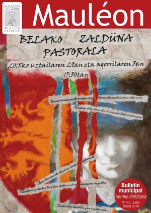 "Belako zaldüna"' pastorala "Belako zaldüna"' pastorala