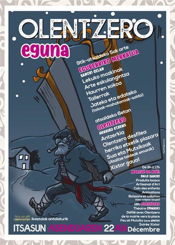 Olentzero Eguna Itsasun Olentzero Eguna Itsasun