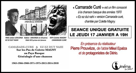 "Camarade Curé" filma