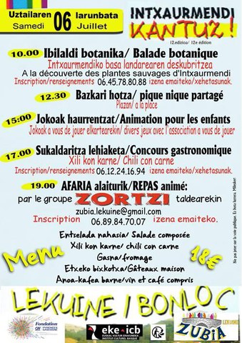 Intxaurmendi kantuz!