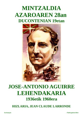 Jose-Antonio Aguirre - Lehendakaria 1936tik 1960era Jose-Antonio Aguirre - Lehendakaria 1936tik 1960era