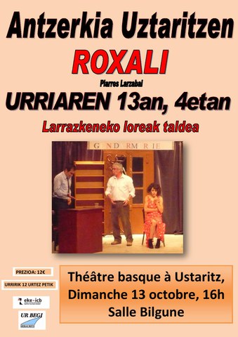 Larrazkeneko Loreak "Roxali" Larrazkeneko Loreak "Roxali"