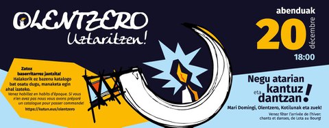 Olentzero Uztaritzen