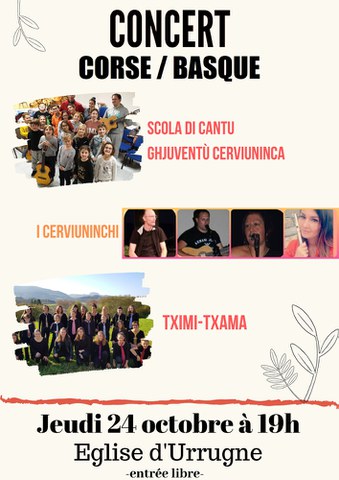 Tximi-Txama + Scola Di Cantu Ghjubentù Cerviuninca + I Cerviuninchi