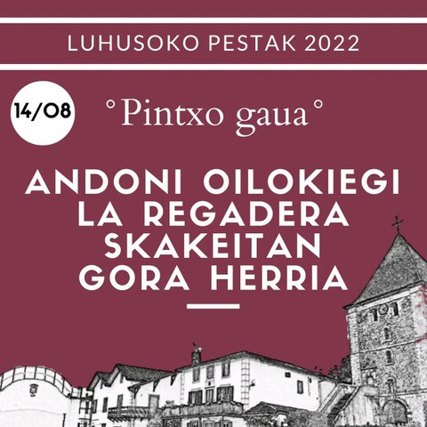 Andoni Oilokiegi + La Regadera + Skakeitan + Gora Herria