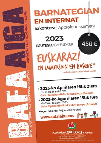 Animatzaile izateko gaitasun agiria Animatzaile izateko gaitasun agiria