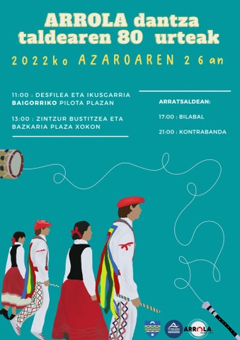 Arrola dantza taldearen 80 urteak