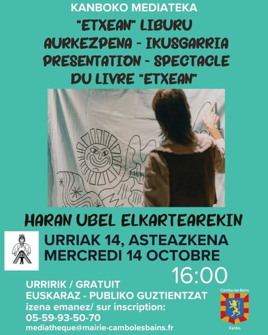 "Etxean" liburuaren aurkezpena