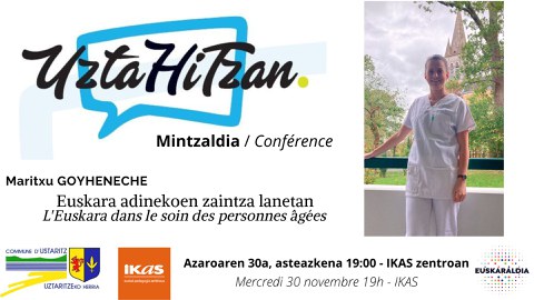 Euskara adinekoen zaintza lanetan