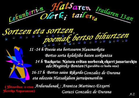 Hatsaren olerki tailerra