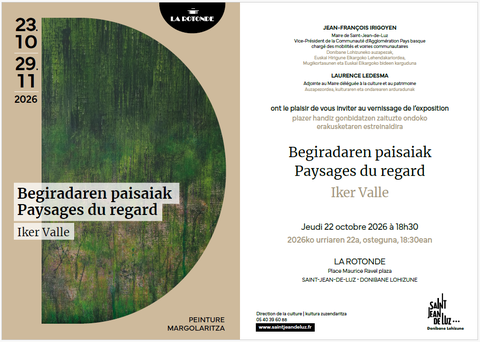 Iker Valle: Begiradaren paisaiak / Paysages du regard