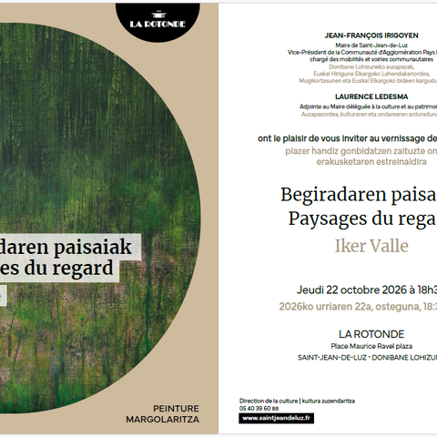Iker Valle: Begiradaren paisaiak / Paysages du regard