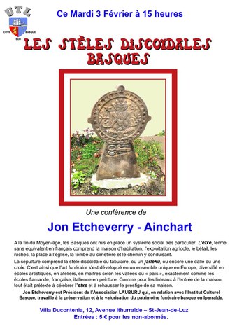 Jon Etcheverry - Ainchart "Harri borobilak"