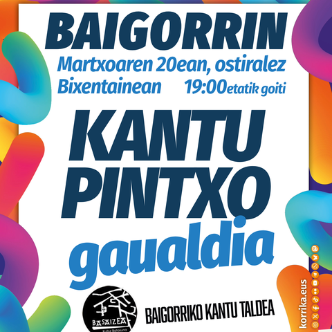 Kantu pintxo gaualdia