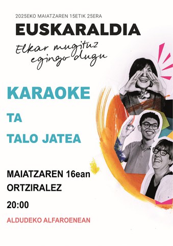 Karaoke eta talo jatea