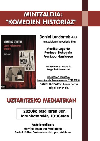 Komedien historiaz