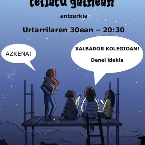 Lau, teilatu gainean
