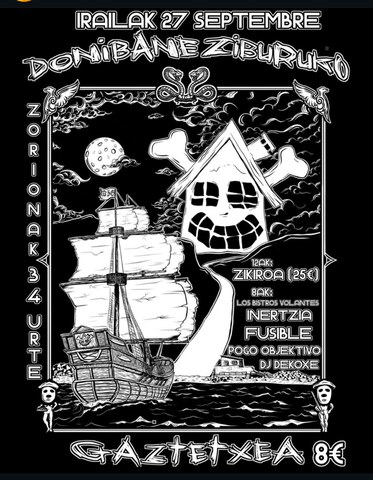 Los Bistros Volantes + Inertzia + Fusible + Pogo Objektivo + DJ Dekoxe