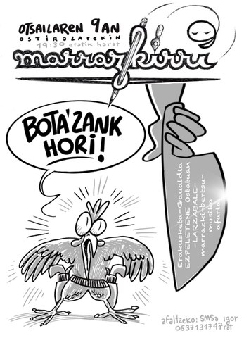 "Marrazkirri" erakusketa-gaualdia