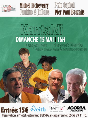 Michel Etcheverry + Peio Ospital + Pauline & Juliette + Pier-Paul Berzaits