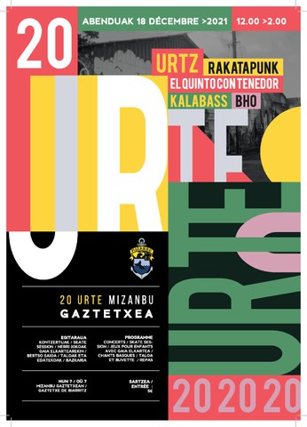 Mizanbu Gaztetxeak 20 urte