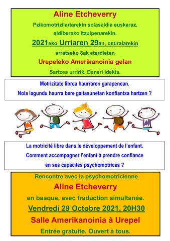 Motrizitate librea haurraren garapenean: nola lagundu haurra bere gaitasunetan konfiantxa hartzen?
