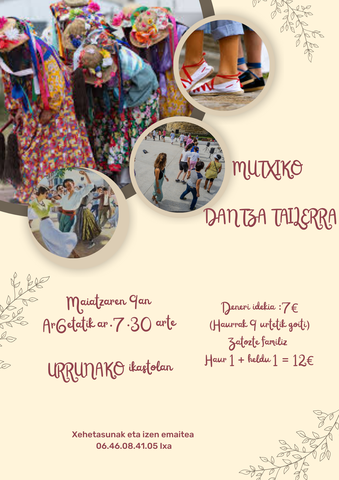 Mutxiko dantza tailerra