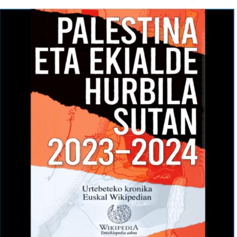 "Palestina eta ekialde hurbila sutan 2023-2024" liburuaren aurkezpena