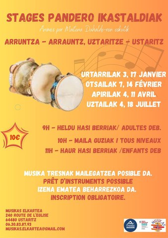 Pandero ikastaldia