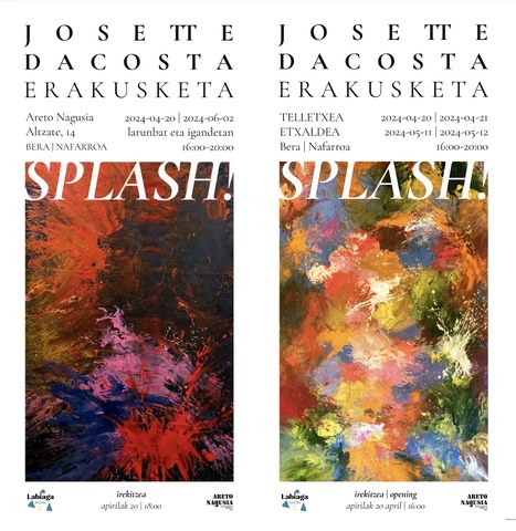 SPLASH!  - Josette Dacostaren obren erakusketa