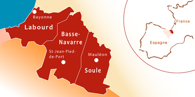 Provinces of the Northern Basque Country Provinces of the Northern Basque Country