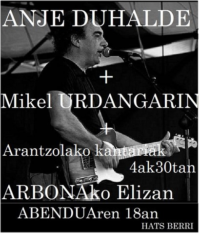 Mikel Urdangarin - Anje Duhalde - Arantzolako kantariak