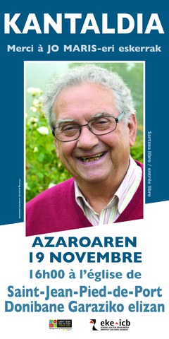 "Jo Maris-i milesker" kantaldia