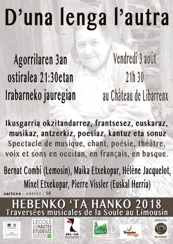 D'una lenga l'autra - Traversées musicales de la Soule au Limousin