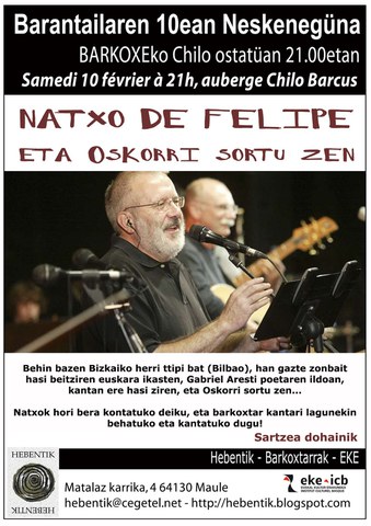 Natxo de Felipe "Eta Oskorri sortu zen"
