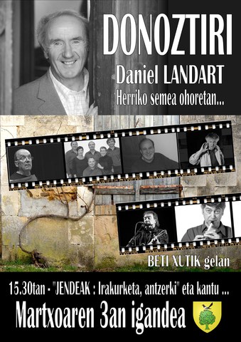 Daniel Landart - Herriko semea ohoretan Daniel Landart - Herriko semea ohoretan