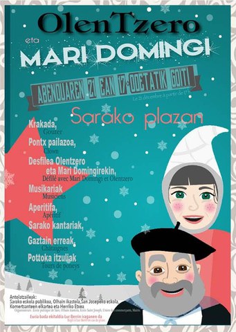 Olentzero eta Mari Domingi Saran