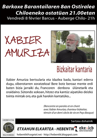 Topaketa Xabier Amuriza-rekin