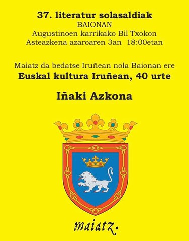 40 urte literatura Nafarroan 40 urte literatura Nafarroan