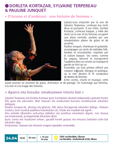 Aparra eta kresala: emakumeen istorio bat