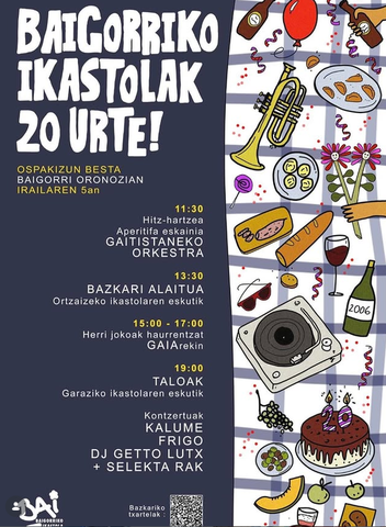 Baigorriko ikastolak 20 urte