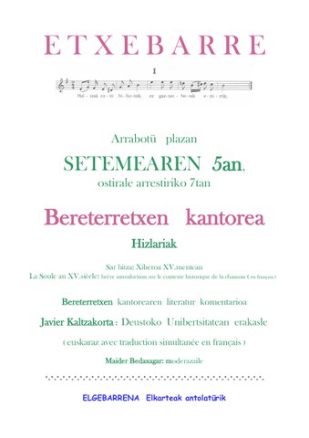 Bereterretxen kantorea