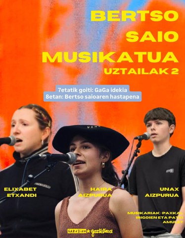 Bertso saio musikatua