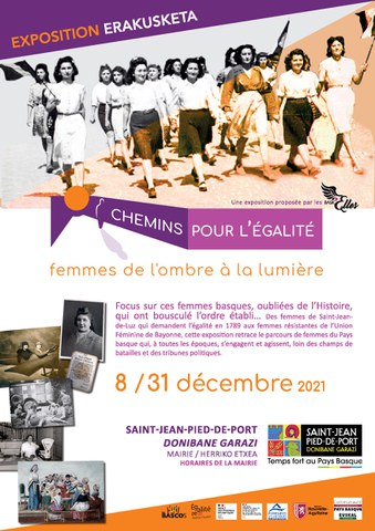 Chemins pour l'égalité - Femmes de l'ombre à la lumière