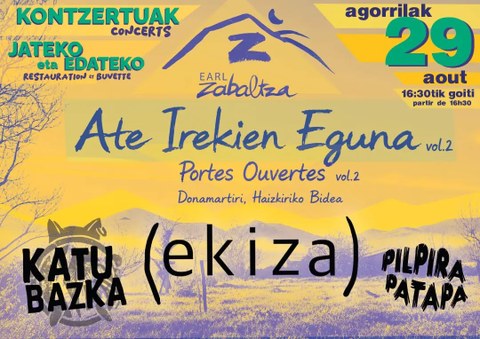 Ekiza + Pilpira Patapa + Katu Bazka