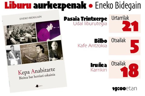 Eneko Bidegain "Kepa Anabitarte, bizitza bat herriari eskainia"