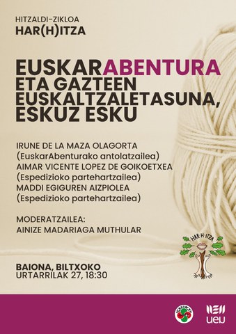 EuskarAbentura eta gazteen euskaltzaletasuna, eskuz esku