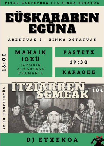 Euskararen Eguna Zinka ostatuan