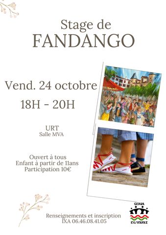 Fandango ikastaldia