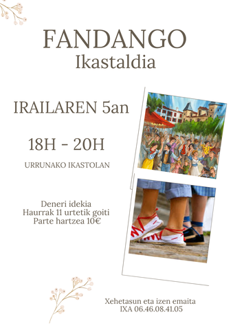 Fandango ikastaldia